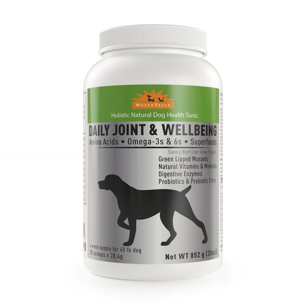 WellyTails  Daily Joint & Wellbeing Dog Supplement