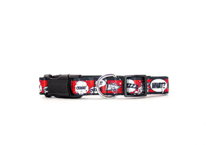 Woof Concept Dog Collar, Comic