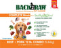 Back2Raw Repas complets combo bœuf & porc surgelés pour chiens