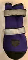 Pawsh Pads Bottines protectrices pour pattes de chien, Violet.