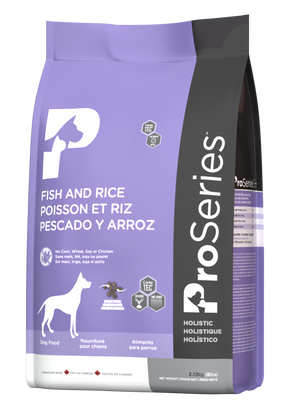 ProSeries Alimentation sèche holistique Poisson & Riz pour chiens
