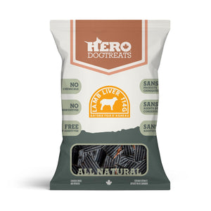 Gâteries pour chiens HeroDogTreats au foie d'agneau