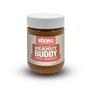 HeroDogTreats Peanut Buddy Bully Stick Friandises pour chien