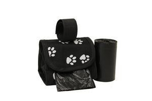 Five Star Pet Distributeur de sacs à déchets pour animaux, patte noire