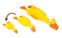 Bud'z Duck Latex Squeaker Dog Toy, Yellow