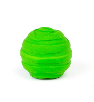 Bud'z Mini Latex Ball Squeaker Dog Toy, Green