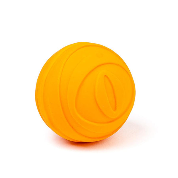 Bud'z Latex Ball Squeaker Dog Toy, Orange