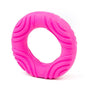 Bud'z Latex Ring Squeaker Dog Toy, Purple