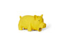 Bud'z Latex Pig Squeaker Dog Toy, Yellow, 15-cm