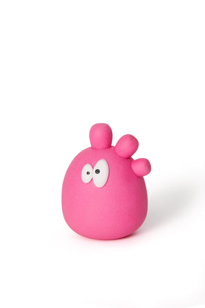 Bud'z Rubber Monster Handy Dog Toy, Pink, 9-cm