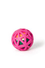 Bud'z Balle en Caoutchouc avec Balle de Tennis Jouet pour chien, rose