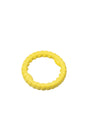 Bud'z Rubber Ring Foam Dog Toy, Yellow
