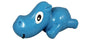 Cycle Dog Ecolast 3-Play Hippo Dog Toy, Blue