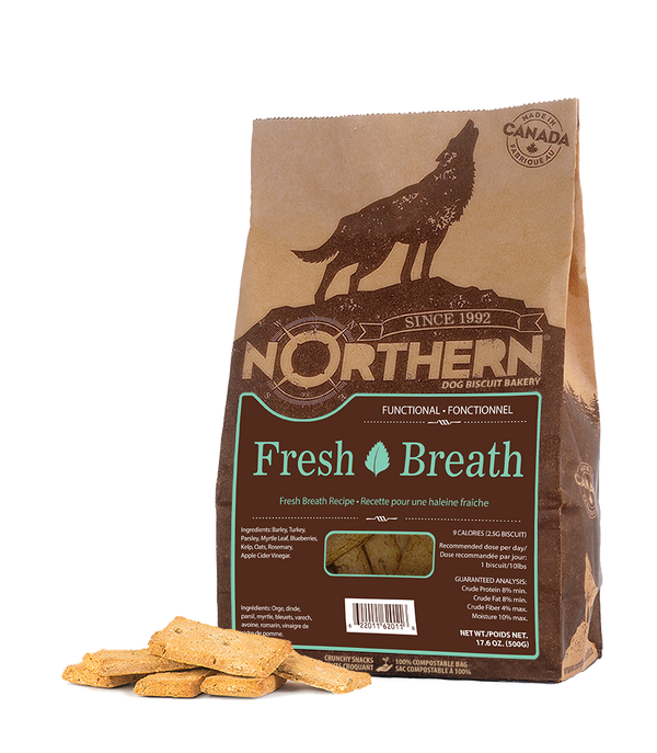 Gâteries pour chiens Northern Biscuit Fresh Breath