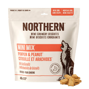 Northern Biscuit Mini Mix Pumpkin & Peanut Dog Treats