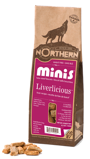 Northern Biscuit Liverlicious Minis Dog Treats