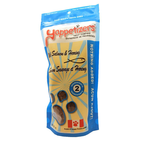 Yappetizers Wild Salmon & Herring Dog & Cat Treats