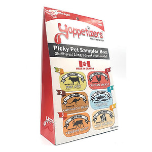 Yappetizers Picky Pet Sampler Dog Treats, 180-gram