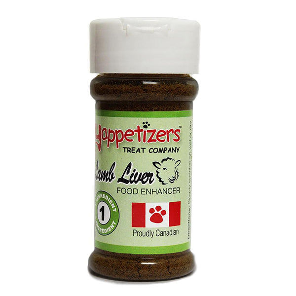 Yappetizers Lamb Liver Dog & Cat Food Topper, 50-gram