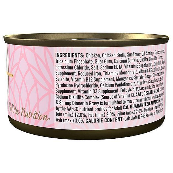 Scrumptious From Scratch Chicken & Shrimp Wet Cat Food Can