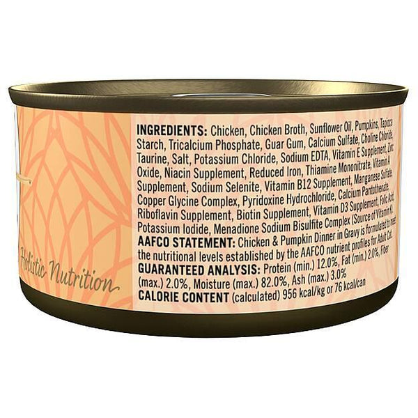 Scrumptious From Scratch Chicken & Pumpkin Wet Cat Food Can