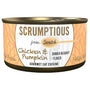 Scrumptious From Scratch Chicken & Pumpkin Wet Cat Food Can