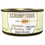 Scrumptious From Scratch Chicken & Turkey Wet Cat Food Can