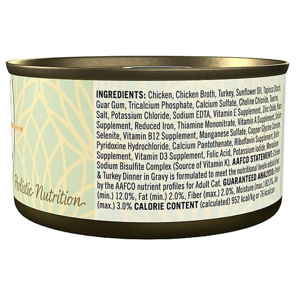 Scrumptious From Scratch Chicken & Turkey Wet Cat Food Can