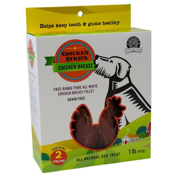 Silver Spur Chicken Strips Chicken Breast Jerky Dog Treats