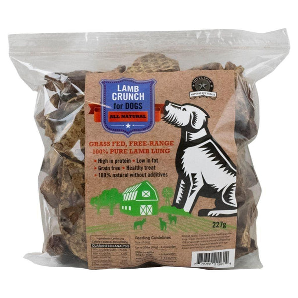 Silver Spur Lamb Lung Crunch Dog Treats