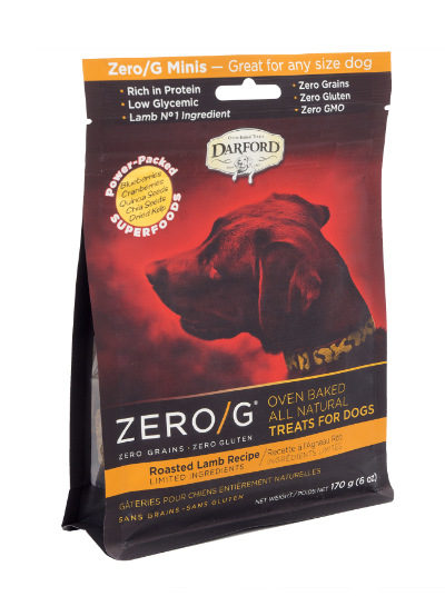 Darford ZERO/G Roasted Lamb Minis Dog Treats