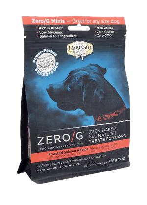 Darford ZERO/G Roasted Salmon Minis Dog Treats