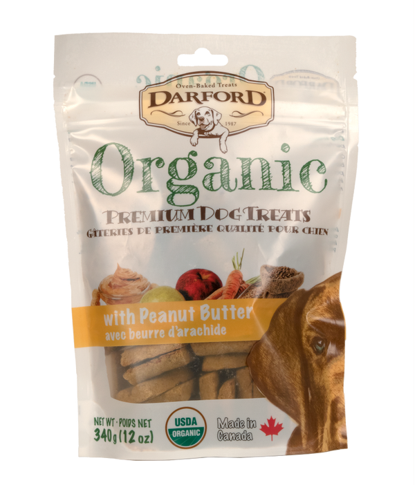 Darford Organic Peanut Butter Dog Treats
