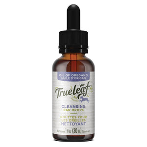 True Leaf Oil of Oregano Cleansing Ear Drops for Dogs, 1-oz