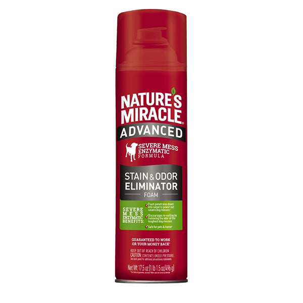 Nature’s Miracle Dog Advanced Stain & Odor Foam Aerosol