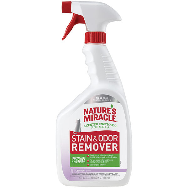 Nature’s Miracle Dog Stain & Odor Remover Pour Lavender Scent