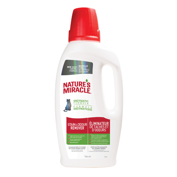 Nature’s Miracle Cat Stain & Odor Remover Pour