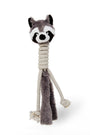 Bud'z Long Neck Racoon Cotton Plush Dog Toy, 40-cm