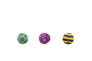 Bud'z Plush Balls Cat Toy