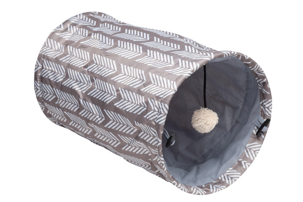 Bud'z Tunnel Cat Toy, Gray