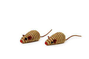 Bud'z Mouse Cat Toy, Golden, 7-cm