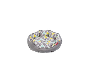 Bud'z Round Cuddler Dog Bed, Sky