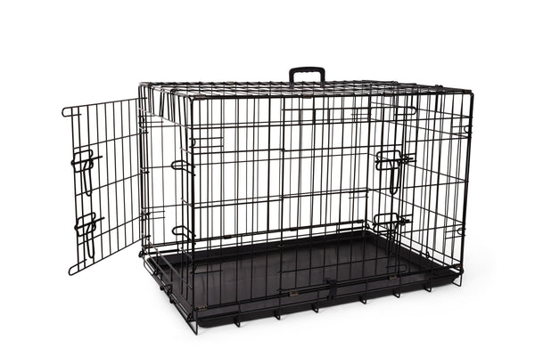 Bud'z Deluxe 2 Door with Divider Dog Crate