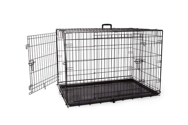 Bud'z Deluxe 2 Door with Divider Dog Crate