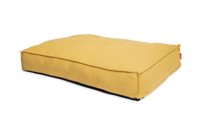 Bud'z Flat Anémone Dog Bed, Mustard