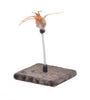Bud'Z Mini Station De Jeu Pipo 1 Ressort, Brun 15X15X1,5-cm