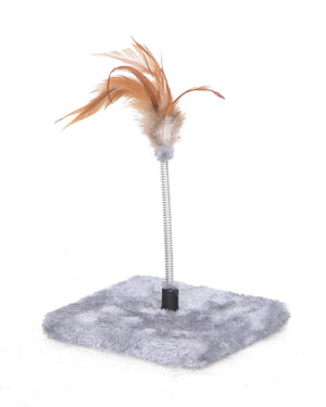 Bud'Z Mini Station De Jeu Pipo 1 Ressort, Gris 15X15X1,5-cm