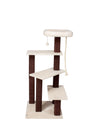 Bud'z Deluxe Cat Tree, Ivory, 60 x 28 x 137-cm