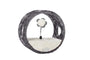 Bud'z Fleece Ring Of Teasing Cat Scratcher, Gray, 27 x 15 x 27-cm