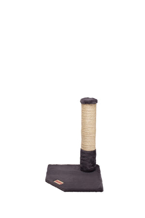 Bud'z Made In Quebec Corner Base Cat Scratching Post, Grey